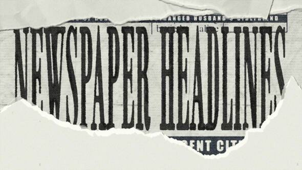 Newspaper Headlines（946074）-技能树